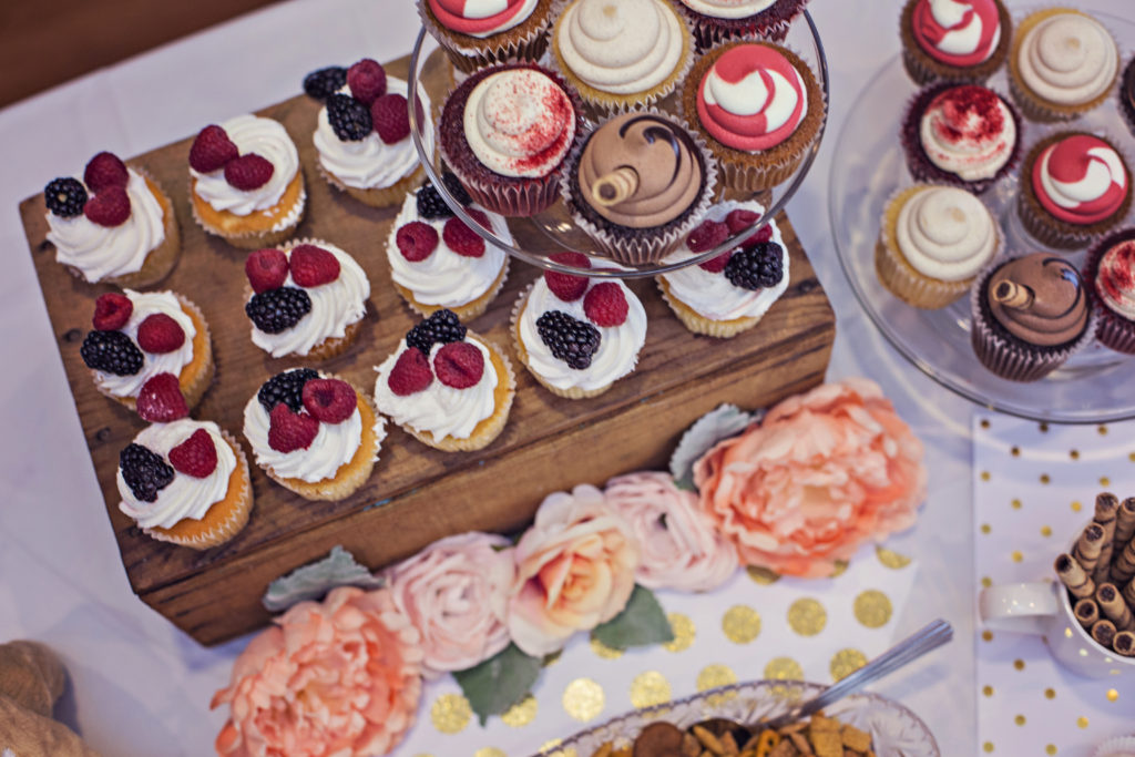 woodland cupcake sweet treats