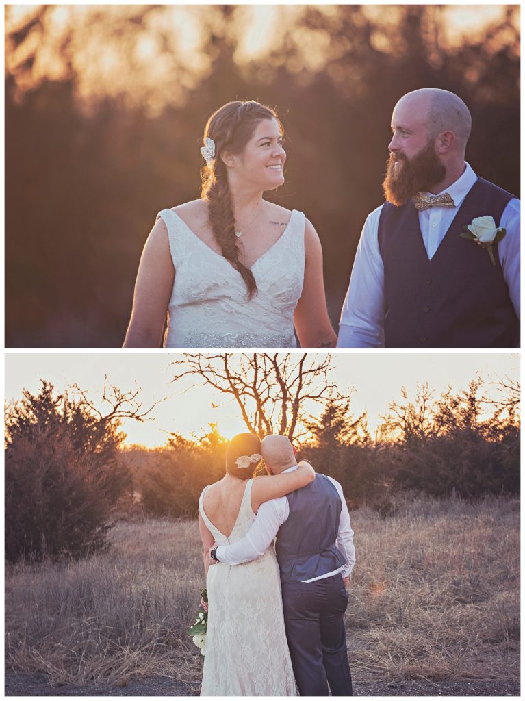 bride and groom photos on wedding day