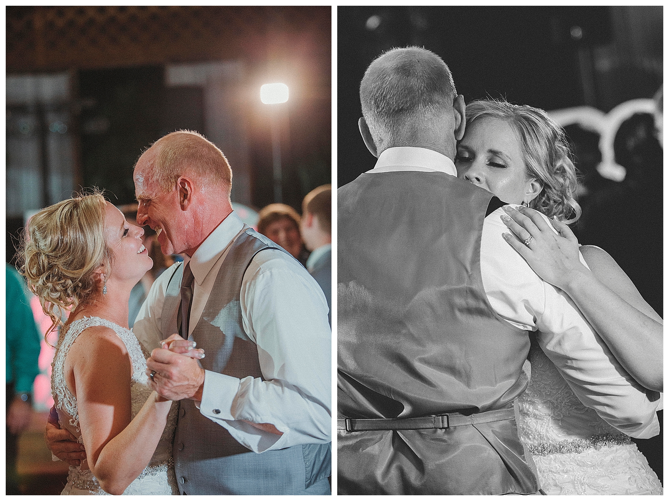 bride and groom's first dance