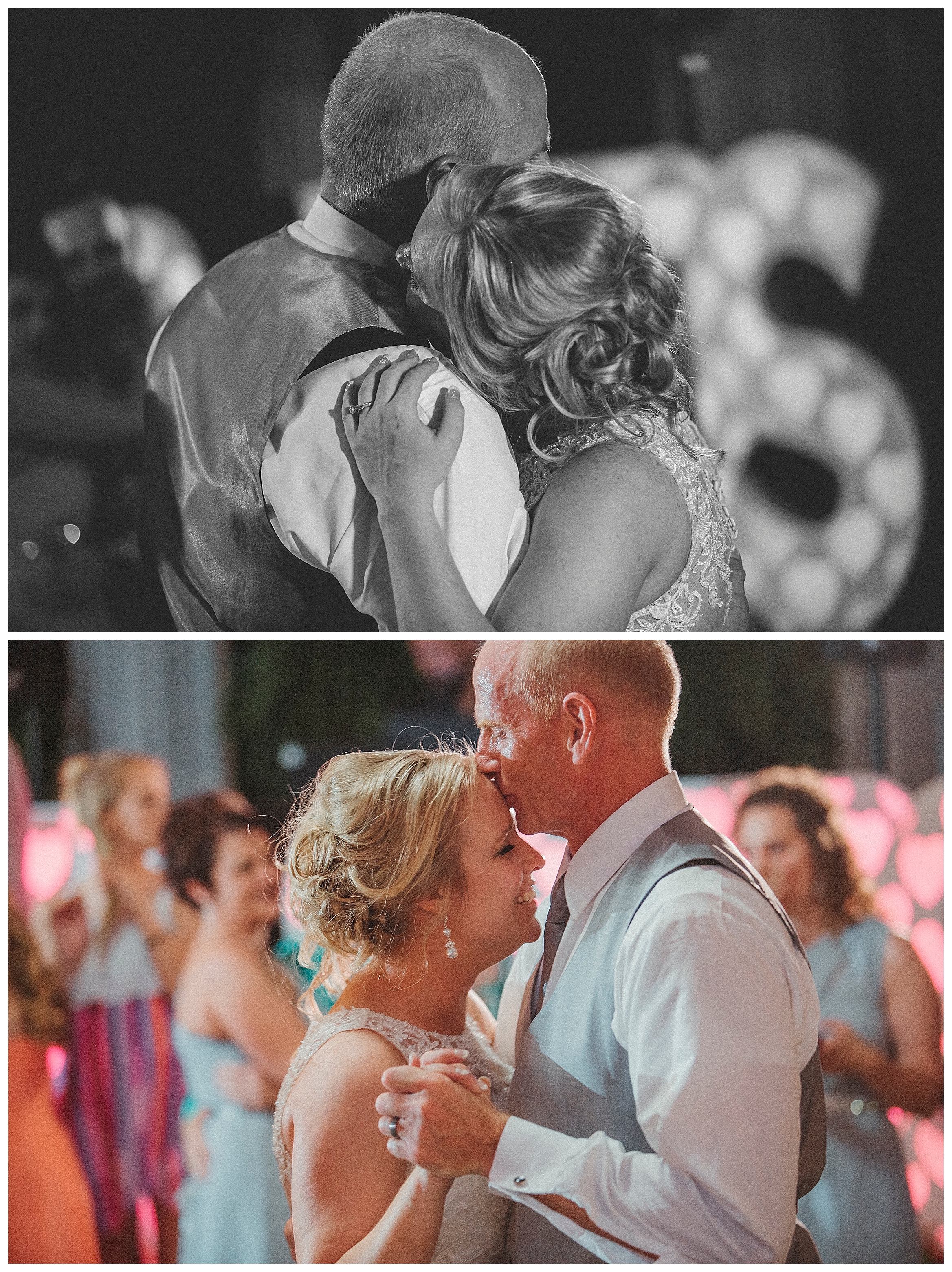 bride and groom's first dance