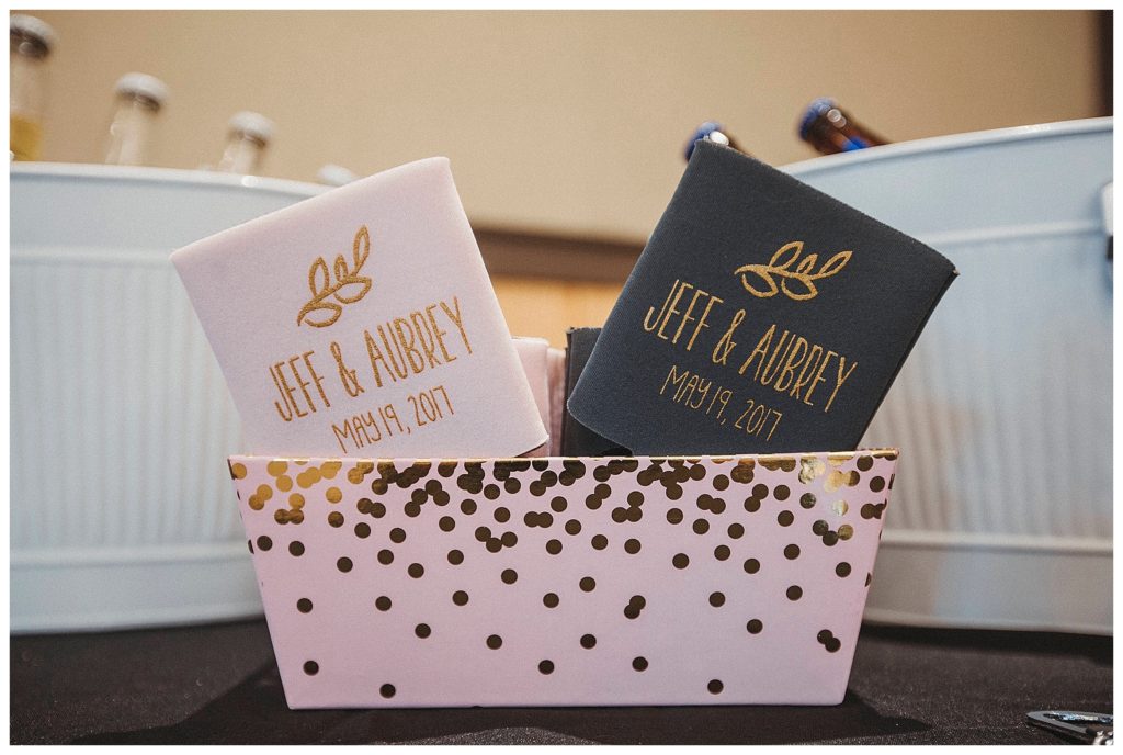 wedding cozies for the guests