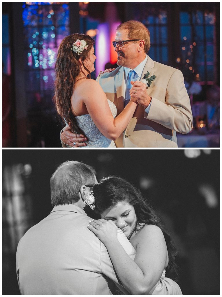 bride dancing with her father