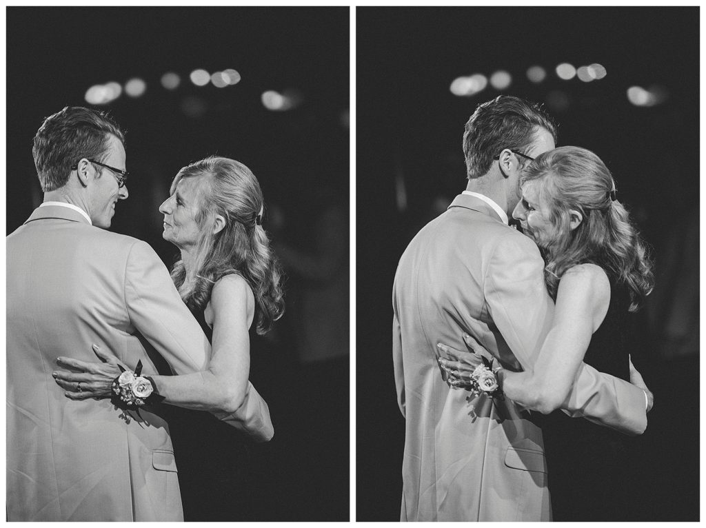 groom dancing with his mother