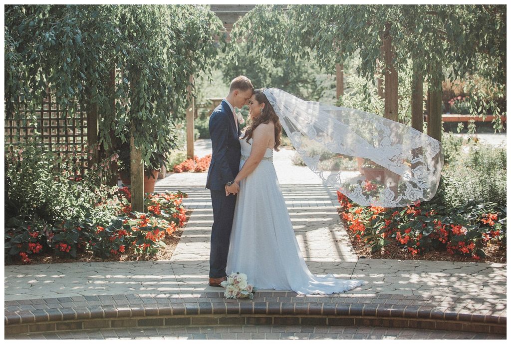 groom with his bride