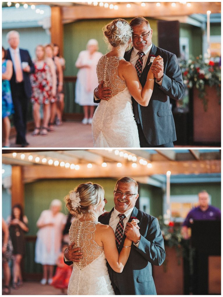 bride dancing with her dad