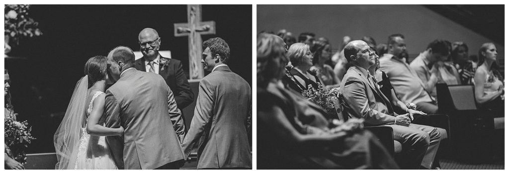 black and white images of ceremony