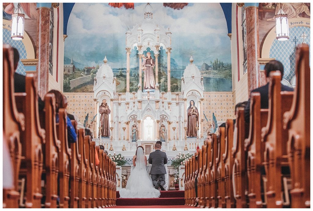 ceremony at St. Anthony in Wichita Kansas