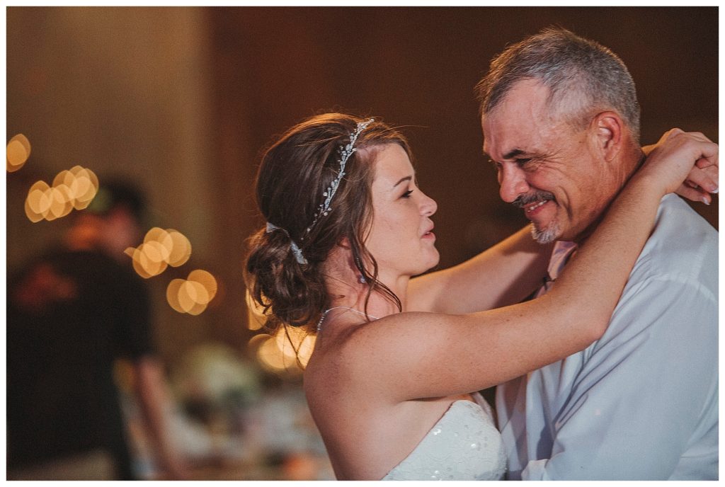 bride dancing with her father