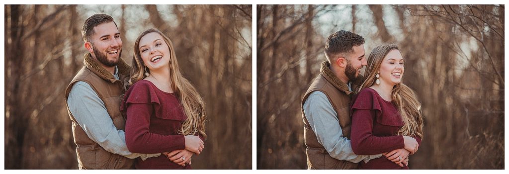 couple holding each other